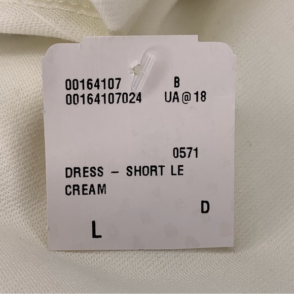 NEW Forever 21 White Cutout Bodycon Dress Mock Neck Sleeveless Stretch Large - Picture 10 of 11